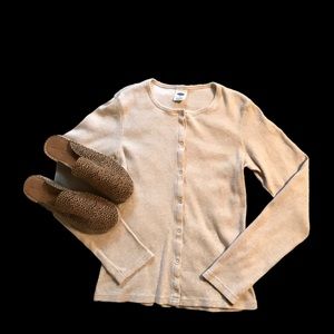 Women’s Longsleeve Old Navy Snap Up Top NWOT